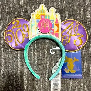 Mickey Mouse Main Attraction 50th Anniversary- It’s A Small World Ears